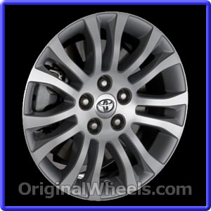 2012 Toyota sienna wheel bolt pattern