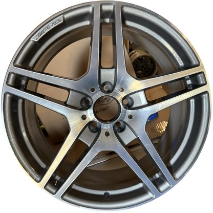 20" x 11" REAR         2011-2014 Mercedes Benz  SLS (197 Type) (Note: AMG) Used 5 Twin Spoke Stock Alloy Wheel  85205