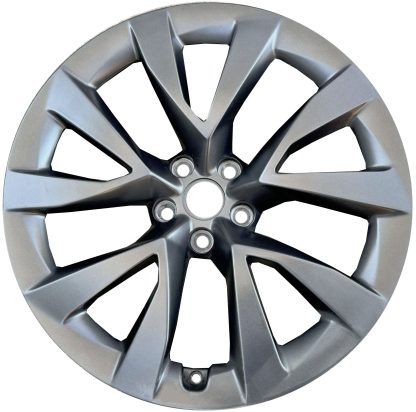 20" x 10" REAR         2022-2023 Tesla Model X Used 5 V Spoke  Stock Alloy Rims 162022200B 95319B